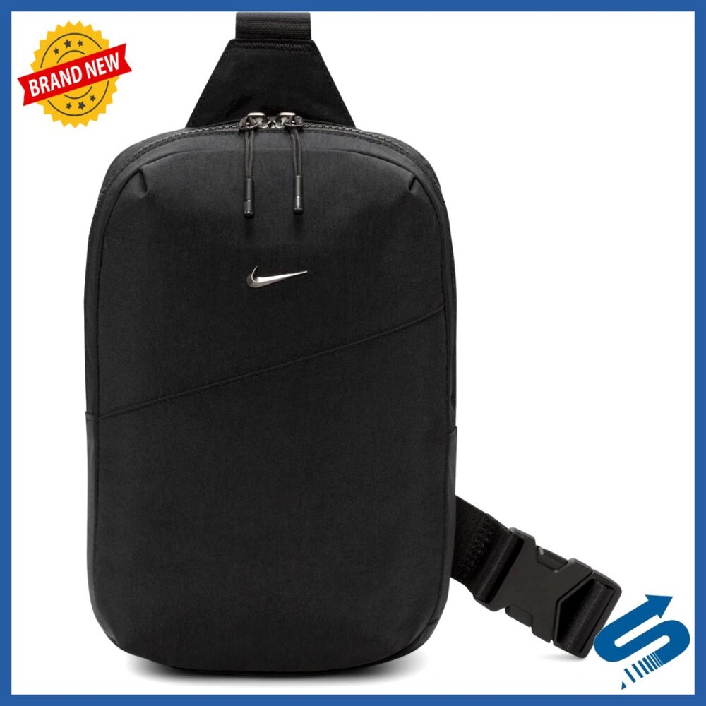 Crossbody Bag Chic Minimal Adjustable Strap Nylon Polyester Organization Pockets